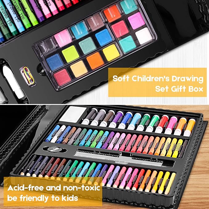iBayam Art Kit, 251-Pack Art Supplies Drawing Kits, Arts & Crafts Gifts Box