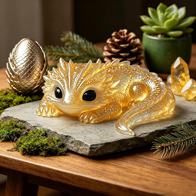 Resin Axolotl Resin Molds Silicone, 3D Detailed Animal Silicone Molds, Flexible Effortless Demoldable Epoxy Resin Molds, Thickened Deep Epoxy Molds for Art Crafts, Gift, and Home Decor