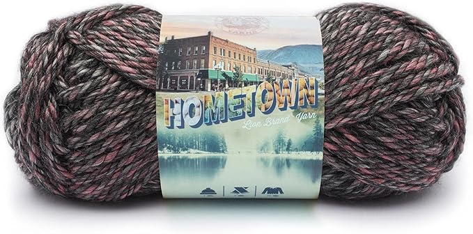 Lion Brand Yarn 135-222 Hometown Yarn, Salem Creek (1 skein)