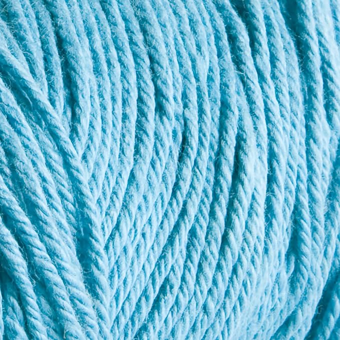 Knit Picks Dishie Blue Worsted Weight 100% Cotton Yarn for Crocheting