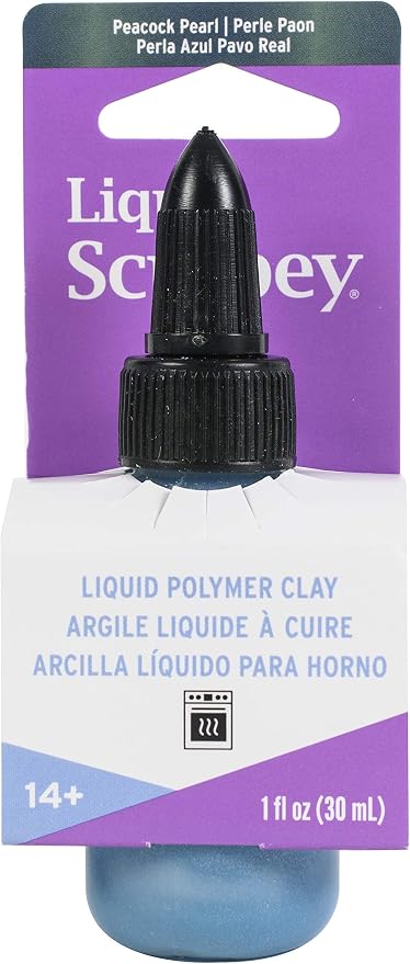 Liquid SCULPEY Peacock