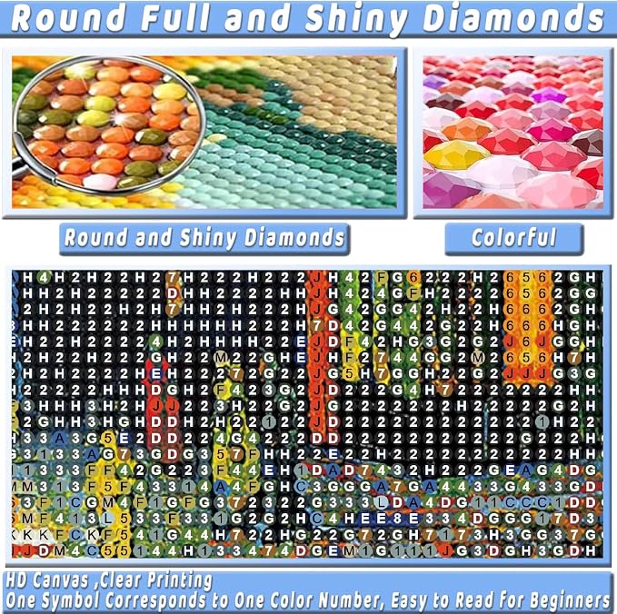 3 Pack Van Gogh Diamond Art Kits for Adults Diamond Painting Kit Beginner