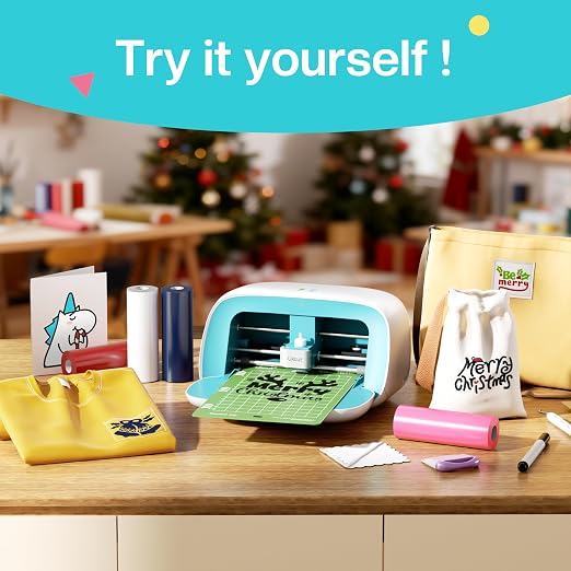 Likcut HTV Vinyl Cutter Machine, Creator Bundle with Carrying Case, S501 | Complete HTV Bundle Included, Cuts 50+ Materials, Dual Connectivity, Easy Setup for DIY Joy, For T-Shirts, Bags & Hats