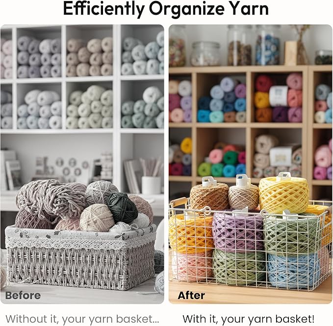 9pcs Yarn Ball Tube for Etcokei Electric Yarn Winder M1, Reusable | ABS Yarn Cake Tube for Neat Storage & Tangle-Free Knitting/Crocheting Accessories