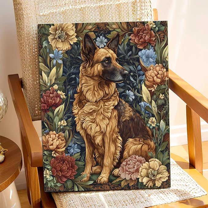 XTCIXAL Paint by Numbers Kit for Adults, Dog, 16X20 Inch | DIY Paint by Number for Adults Beginner, High-Definition Color Canvas, Stress Relief, Home Wall Decor, Gifts, Unframed