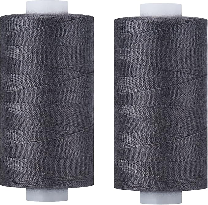 Simthread All Purpose Thread Polyester 400Y Lead Grey