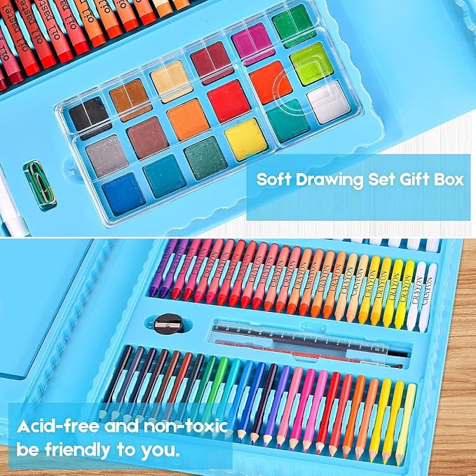 iBayam Art Kit, 251-Pack Art Supplies Drawing Kits, Arts & Crafts Gifts Box