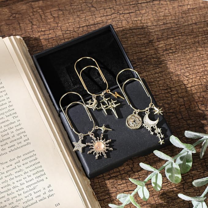 Charm Acotar Metal Bookmark - 3 PCs Fantasy Book Marks Gifts