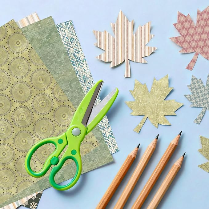Spring Colors Theme Scrapbook Paper, DIY Art Album Scrapbooking, Greeting Card Making Background Paper Craft Supplies, 24 Sheets 12x12 Inch