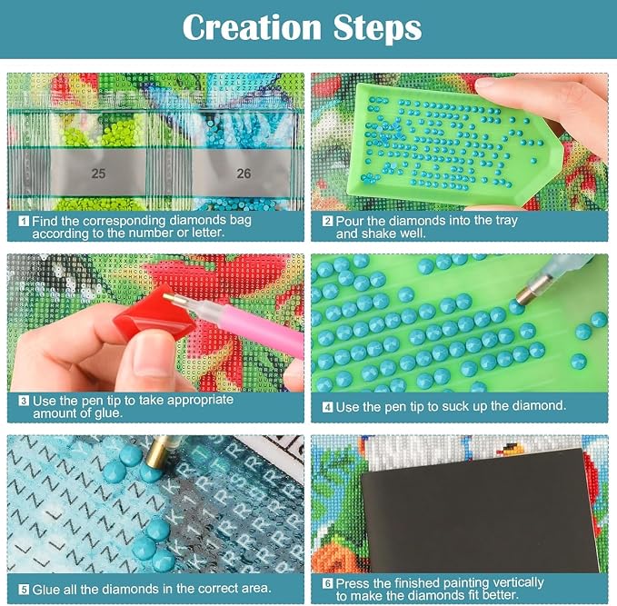 Cat and Goldfish Diamond Art Kits for Adults,Dreamy Diamond Painting Kit for Beginners, Round 5D DIY Dimond art,Full Drill Painting Kit Art and Crafts for Adults Home Wall Decor【13.8x13.8inch】