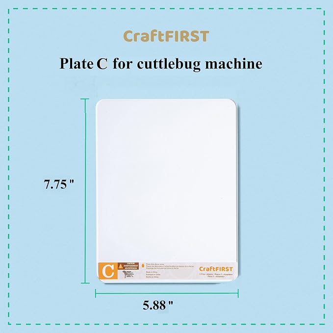 C Adaptor for Cuttlebug Machine 5.87 x 7.75