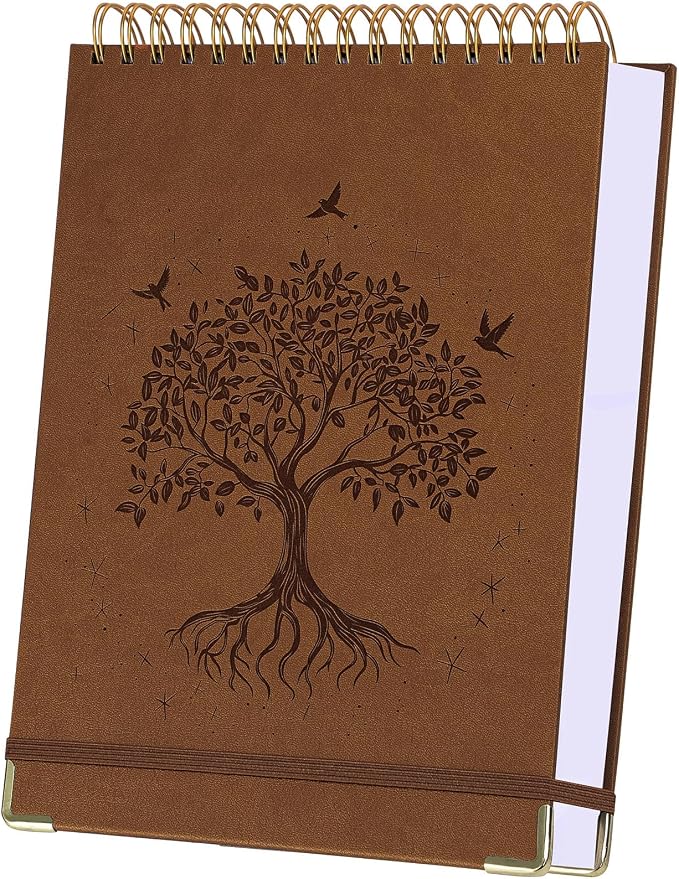 Blank Notebook 8.5 x 11, Hardcover Sketchbook Sketch Pad, Thick Paper, GiftPaper