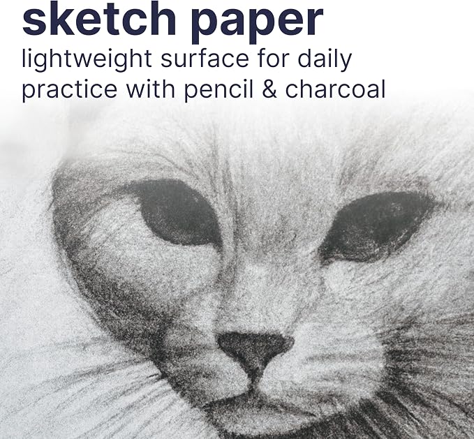 Strathmore 200 Series Sketch Pad, 9x12 inch, 100 Sheets, Tape Bound - Artist Sketchbook for Drawing, Illustration, Art Class Students (Pack of 12)