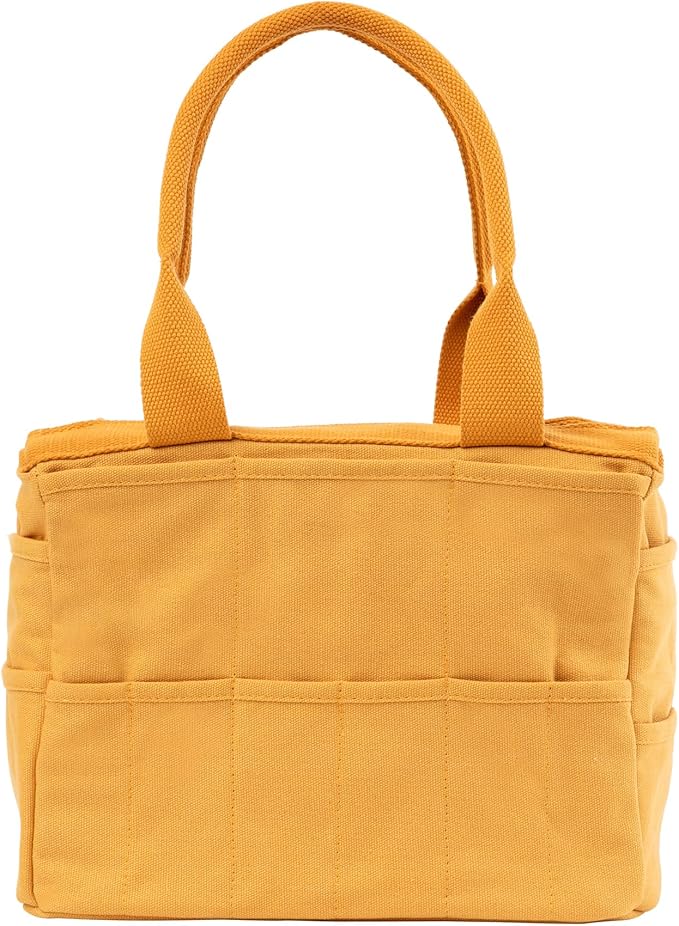 Soolla Studio Bag: Art Supply Storage Organizer & Pottery Tool Bag, Washable Tote, Yarn Bag, Crochet, 30 Pockets, 15+ Colors