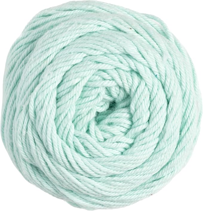 Knit Picks Dishie Green Worsted Weight 100% Cotton Yarn for Crocheting