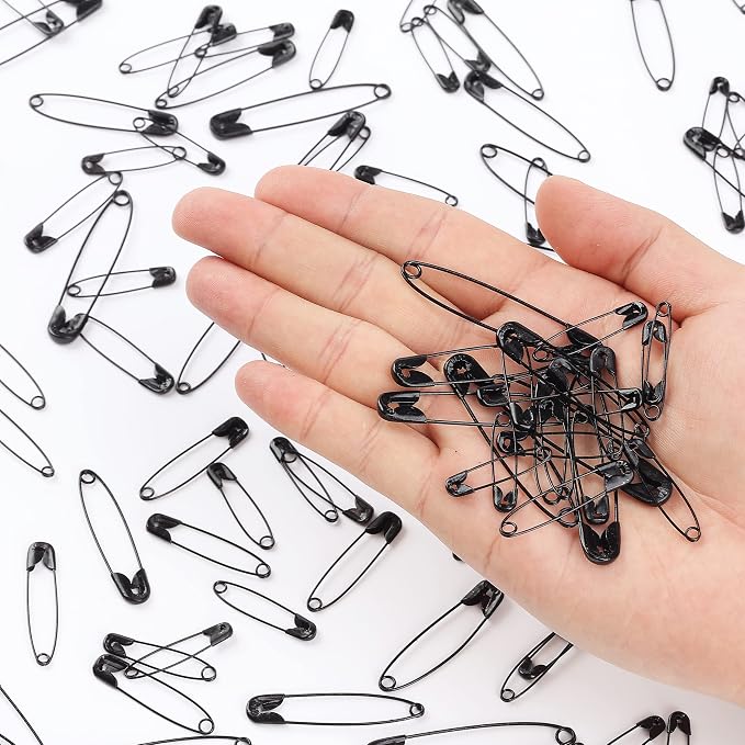 Mr. Pen- Safety Pins, 300 Pack, Small & Large Sizes, Nickel Plated Steel