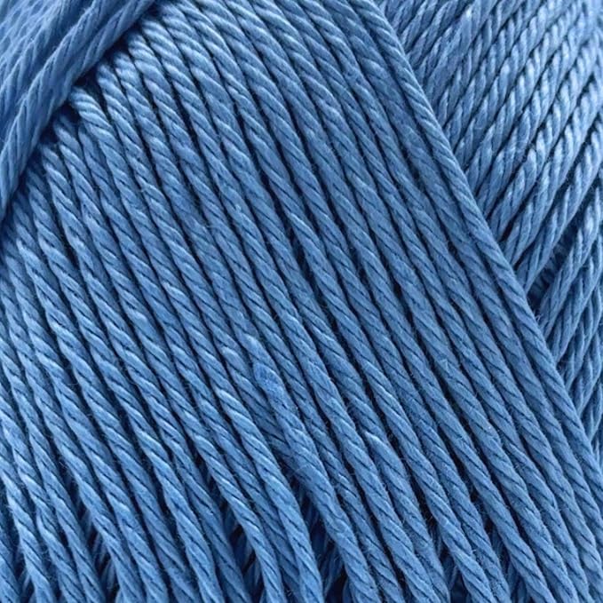 S Sensy Calinia-Mercerized Giza Cotton #2 Fine Yarn 10 Skein Baby Blue 131y