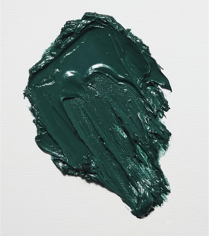 Winsor & Newton Artists' Oil Paint, 37ml Tube, Mineral Green Deep