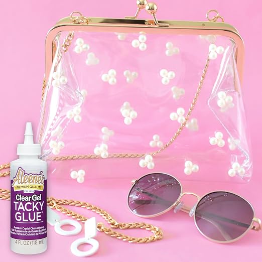 Aleene's Clear Gel Tacky Glue, Dries Clear, 4 fl oz 3-Pack