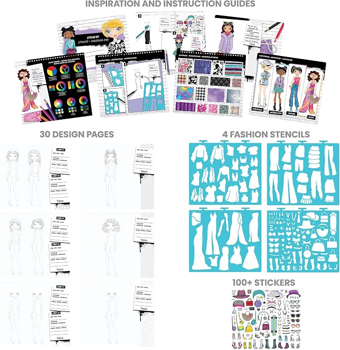 Fashion Angels Streetwear Design Portfolio
