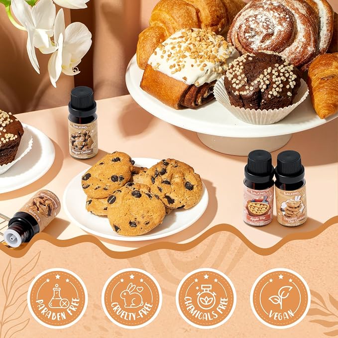 SALKING Bakery Fragrance Oils, Essential Oils Set for Diffuser for Home
