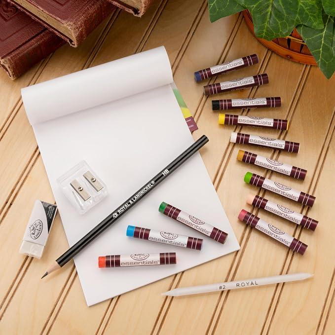 Royal & Langnickel Oil Pastel Essentials Keep N' Carry Set