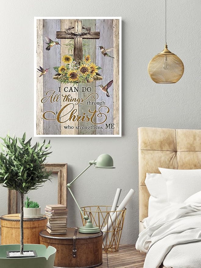 Christian Cross Diamond Art Kits for Adults, 5D Diamond Painting for Adults