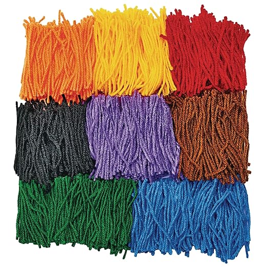 Colorful Collage Yarn 2500 Pieces