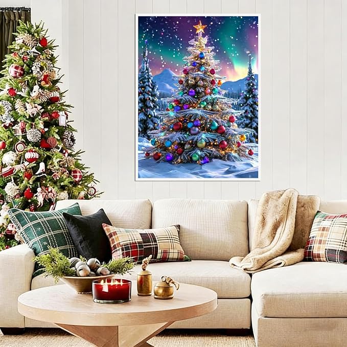 Lophomie Diamond Art Kits for Adults, 5D Christmas Diamond Painting Kits