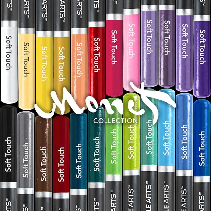 Castle Art Supplies 24 Colored Pencil Set - Monet-inspired Art Palette