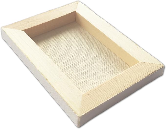 LWR CRAFTS Mini Stretched Canvas 3" X 5" Pack of 6