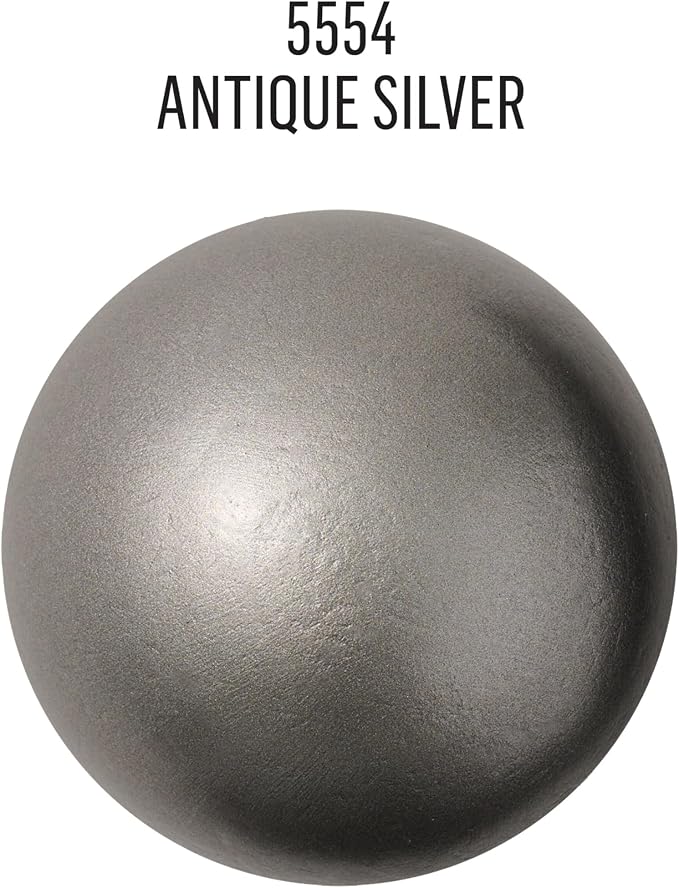 FolkArt Treasure Gold Brilliant Metallic Paint, 4 oz, Antique Silver