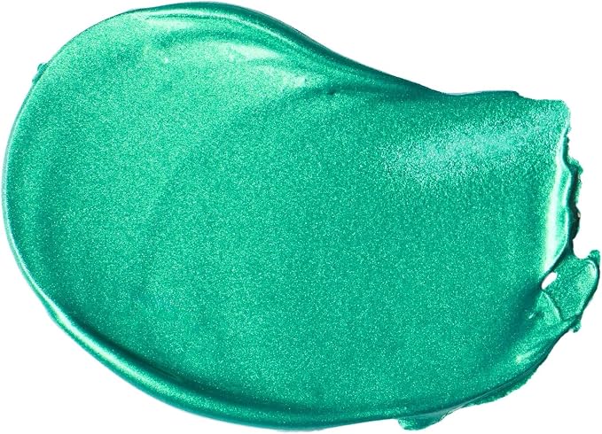 Liquitex BASICS Acrylic Paint, 4-oz Tube, Metallic Aqua Green | Medium Viscosity, Satin Finish, Lightfast, Fine Art Pigments, Range of Opacities, Easy Blending