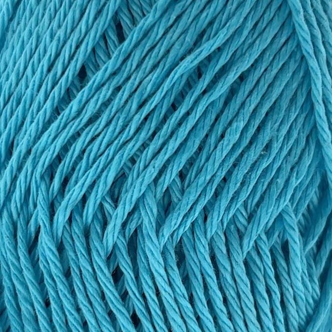 S Sensy Calinia-Mercerized Giza Cotton #2 Fine Yarn 10 Skein Turquoise 131y