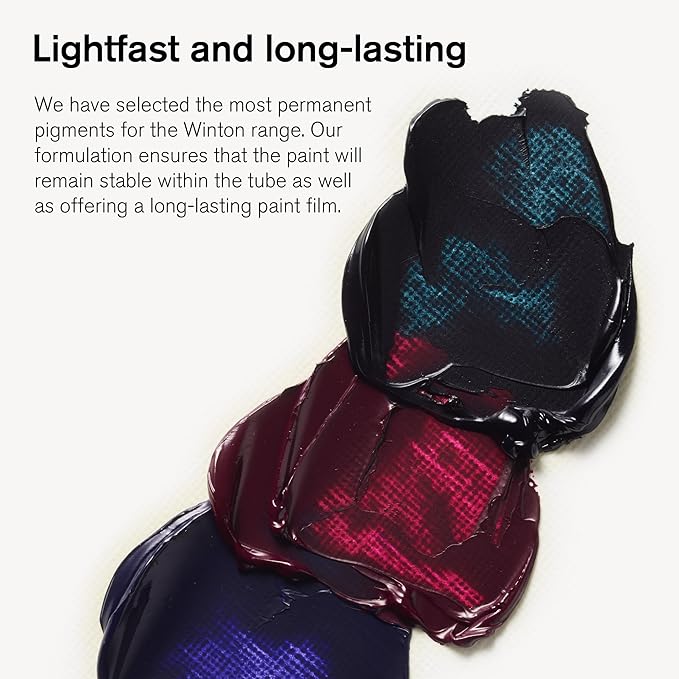 Winsor & Newton Winton Oil Color, 37ml Tube, French Ultramarine | High-quality pigments, Durable, Lightfast, Permanent, Uniform Consistency, Great Pigment Load