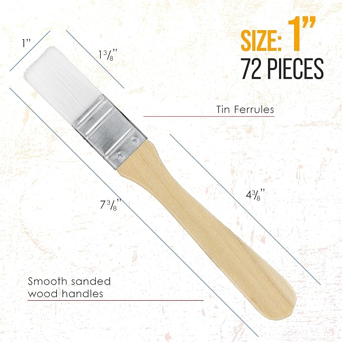 U.S. Art Supply 3 Pack of Variety Size (Set of 72 Packs of 3) = 216 Total
