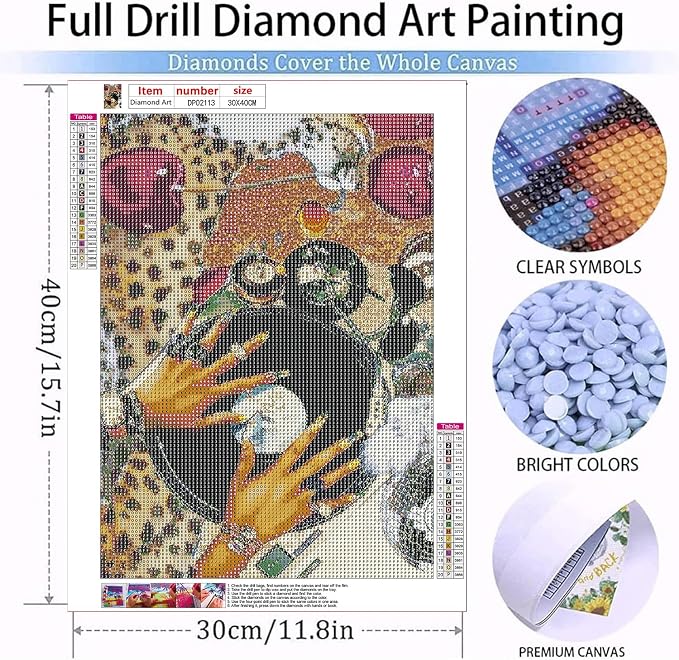 Girlly Diamond Art Kits for Adults Diamond Painting Kit for Adults