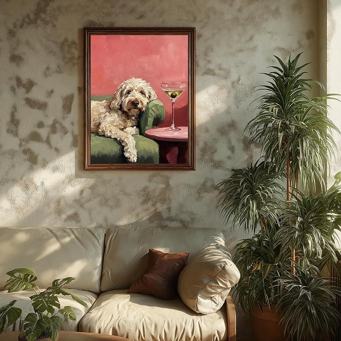 Dog Paint by Number for Adults, Paint by Numbers Kit for Adults 16x20 Inch