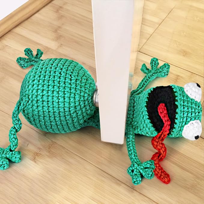 Crochetta Crochet Kit for Beginners, Crochet Starter Kit w Step-by-Step Video Tutorials, Beginner Crochet Kit for Adults Kids Women Men Complete Kit Included (Crochet Door Stop)