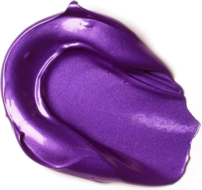 Liquitex BASICS Acrylic Paint, 4-oz Tube, Metallic Purple | Medium Viscosity, Satin Finish, Lightfast, Fine Art Pigments, Range of Opacities, Easy Blending
