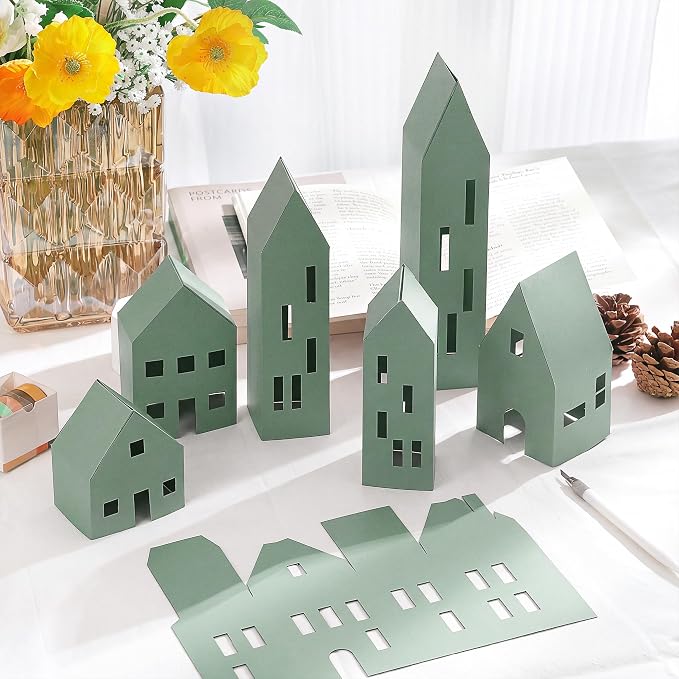 12x12 Inch Sage Green Cardstock 20 Sheets 250GSM/92LB Card Stock