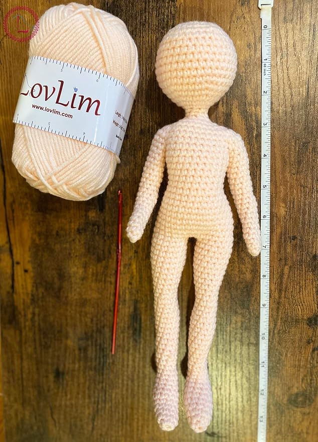 Milk-Cotton Crochet Yarn Kit, 10x50g Skeins DK Weight, 1250+ Yards, Hooks, Needles & Safety Eyes, 40+ Free Patterns, for Amigurumi, Crocheting & Knitting - Nature Palette