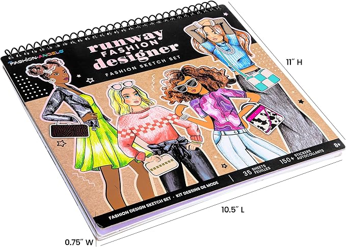 Fashion Angels Fashion Runway Design Portfolio Book