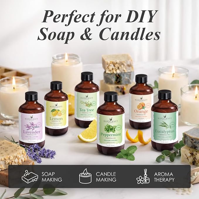 Handcraft Blends Frankincense Essential Oil – 1 Fl Oz – 100% Pure and Natural – Premium Grade Essential Oil for Diffuser and Aromatherapy, Skin, Massage, Candle and Soap Making Fragrance
