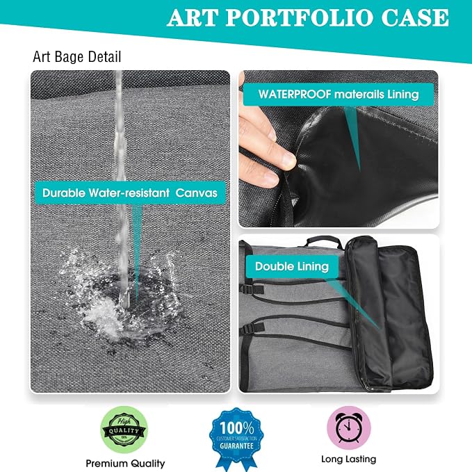 TreochtFUN Art Portfolio Case 18" x 24" - Medium Artist Backpack