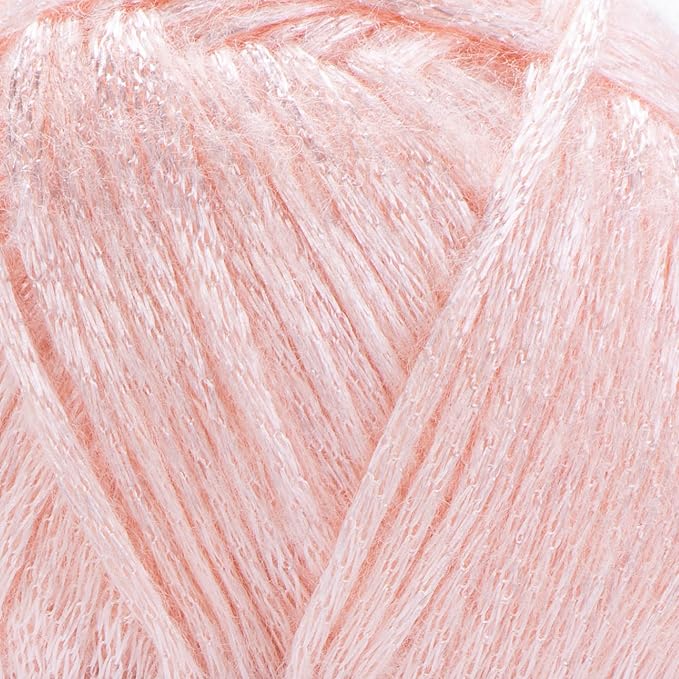 YarnArt Melody Variegated Chainette – Metallic Sheen Fiber for Knitting, Crochet & Embroidery, 100g (3.5 oz) Skein, 230m (251 yd), Premium Blend of 70% Polyamide 21% Acrylic 9% Wool (896)