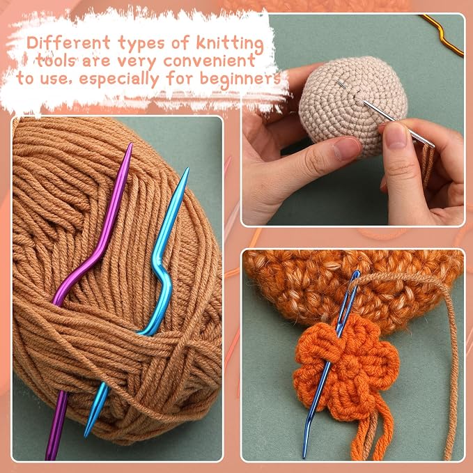 ZMAAGG Yarn Needle, Tapestry Needle, Darning Needles, Cable Needle
