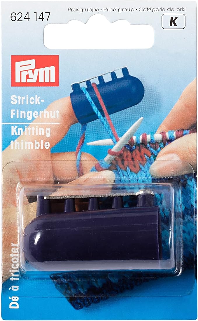 Prym Knitting Thimble, Violet, 1 pc