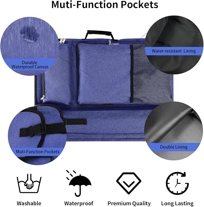 TreochtFUN Art Bags for Supplies Portfolio Case 19 X 25.5 in Artist Folder
