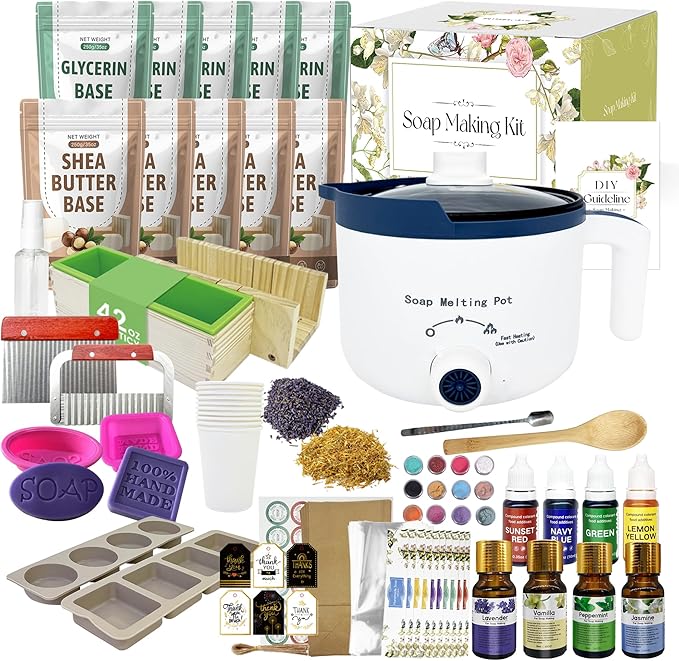 PIUH Premium Soap Making Kit for Adults Making Soaps